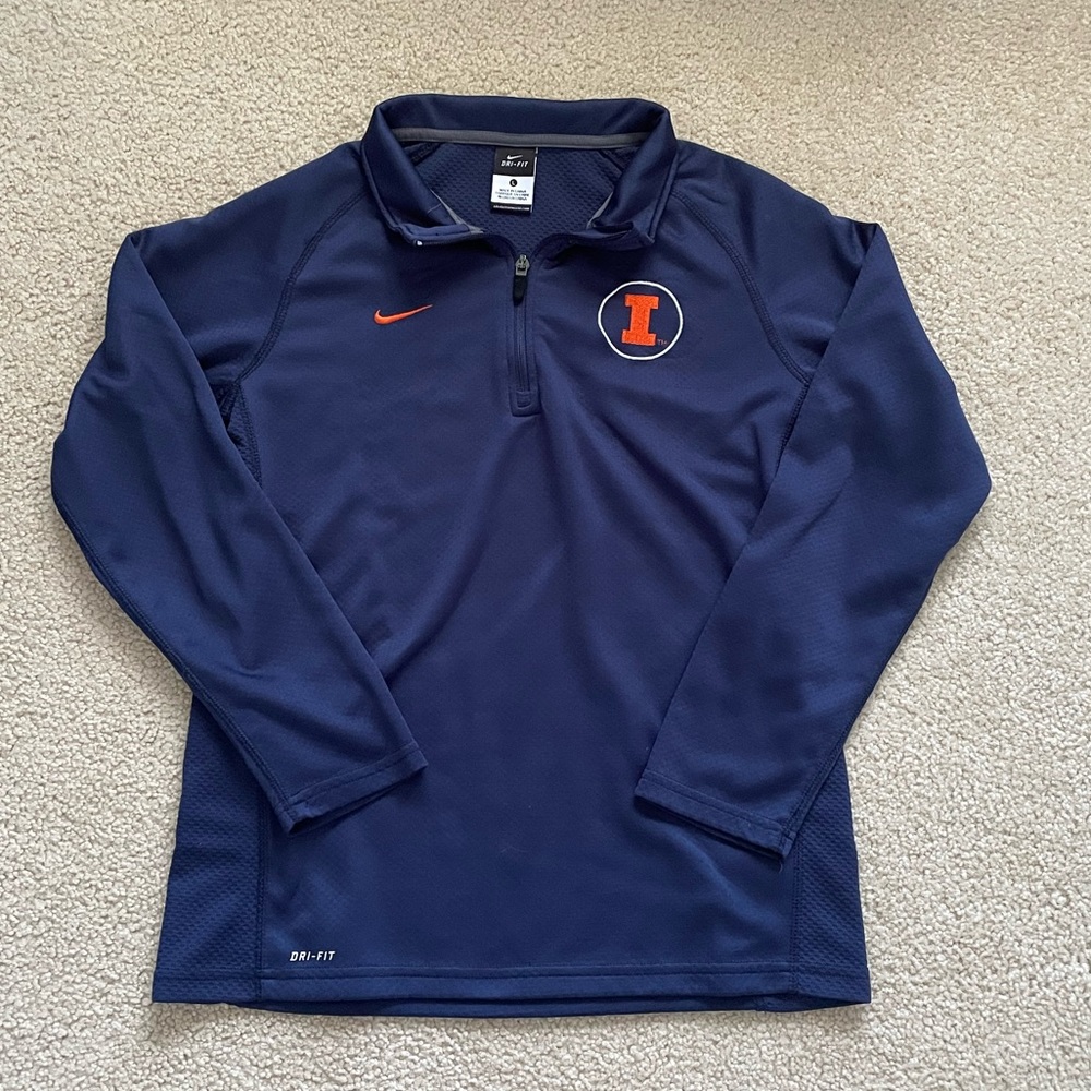University of Illinois Nike Quarter-zip